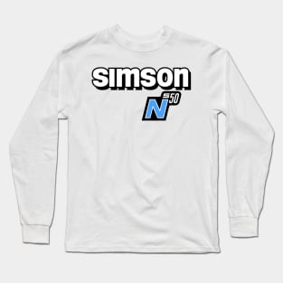 Simson S50 N Logo (v2) Long Sleeve T-Shirt